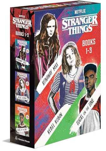 Stranger Things Boxed Set, Books 1-3: Runaway Max, Rebel Robin, and Lucas on the Line