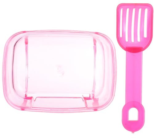 YARNOW Hamster Bathroom Tub Small Pet Bathtub for Hamster Bathing House Practical Bathroom Random Color