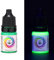 TTOOGO Fluoreszenz Tattoo Tinte Set UV -Glühfarbpigmente für Muster -Hervorhebung und -modifizierung, hautsichere 5ml -Flaschen,Grün
