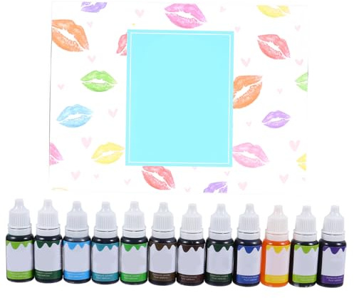 MUCKLILY 12 Stück Lipgloss Selbermachen mit Natürlichen Pflanzenpigmenten Vitamin C und Kosmetischen Farbstoffen für Vielfältige Lippenstiftfarben Sanft und Reizfrei