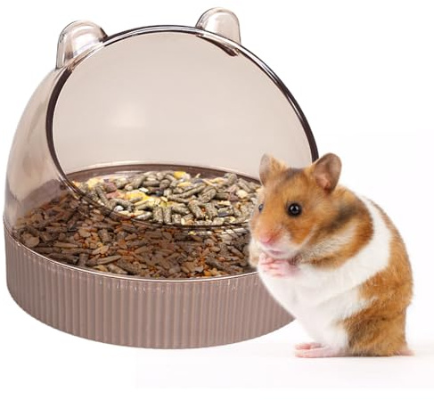 Ciotola per Criceti, Ciotole per Piccoli Animali Anti-rovesciamento, Mangiatoia per Cibo per Criceto Nani Siriani, Gerbilli, Porcellini d'India, Ricci, Topi e Ratti