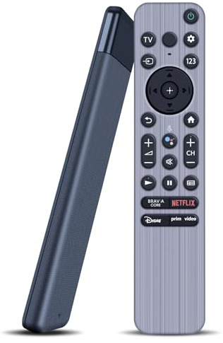 WKOLF New RMF-TX900U Voice Replacement Remote Control for Sony 2022-2024 Smart 4K 8K HD TV XR KD Series RMF-TX900U RMF-TX900T KD-43X73K KD-43X80K KD-43X81K KD-50X72K KD-50X73K KD-50X80K KD-50X81K