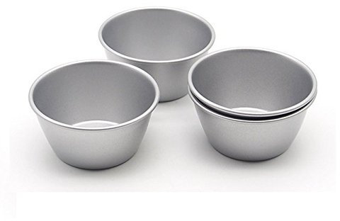 Astra shop QQW Backformen für Schokolade, Puddingbecher, Himbeer-Souffel-Topf, Pastete, Darioles, Brownies, Tumbler, Popovers/7,6 cm, 8 Stück