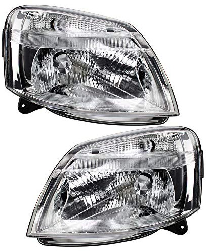 Scheinwerfer Set Partner Citroen Berlingo Bj. 03-09 H4 inkl. Motoren
