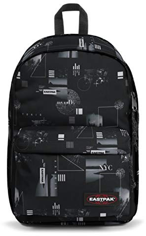 Eastpak Back to Work Rucksack, 43 cm, 27 L, Schwarz (Shapes Black)
