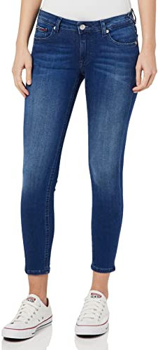 Tommy Jeans Damen Jeans Hose Sophie Stretch, Blau (New Niceville Mid Blue Stretch), 28W/32L