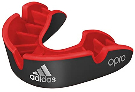 adidas Unisex Jugend Opro Gen4 Silber Mundschutz