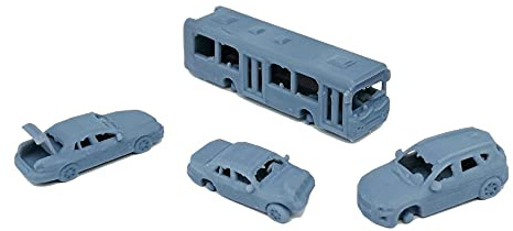 Outland Models Eisenbahnlandschaft Zubehör Verlassene Fahrzeuge Set 1:160 N Spur