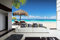 Oedim Fotomural Paisaje Playa del Caribe Papel Pintado Pared, Fotomurales Pared, Fotomural Decorativo, Mural, Papel Pintado, Varias Medidas 100 x 70 cm, Decoración comedores, Salones-