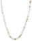 BERGERLIN Jade Halskette hell grün - grüne Myanmar Jade Kette - Gold - M-L