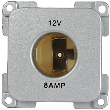 C-Line Presto Inprojal CBE 12 Volt toma de corriente Autocaravana Caravana Plata