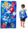 Sonic The Hedgehog Anime Kinder Schlafsack und Schultertasche, weich, leicht, 2-teilig, 116,8 cm (L) x 66 cm (B), offizielles Lizenzprodukt von Sega von Franco