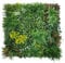 Artificial Plant Flower Living Wall Panels Realistic- Indoor/Outdoor - 1m x 1m - Home, Garden, Office, Cafe, Shop, Salon, Wedding