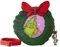 Loungefly Dr. Seuss' How the Grinch Stole Christmas! Wreath Crossbody Bag, Grün, Einheitsgröße