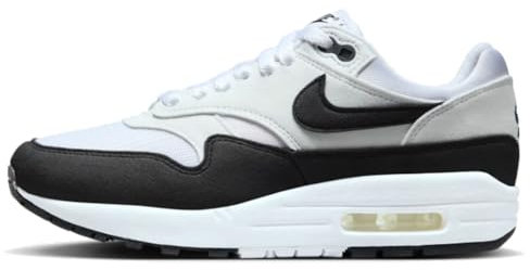 Nike Damen Air Max 1 '87 Sneaker, White Black Summit White, 36.5 EU