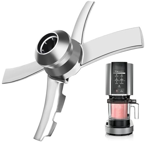 Cuchillas de repuesto para máquina de helado Ninja Creami serie NC300, accesorios de repuesto de cuchillas compatibles con Ninja Creamerizer NC299AMZ, NC301, CN305A, CN301CO