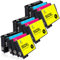 LeciRoba Tintenpatronen für Epson 502, 502XL, kompatibel mit XP-5100, XP-5105, XP-5150, XP-5155, WF-2860, WF-2865, WF-2880, WF-2885, 12 Stück