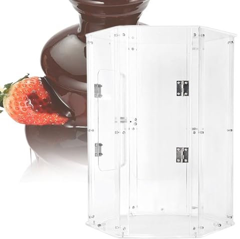 4-7 Tiers Electric Chocolate Fondue Fountain Machine Cover, Chocolate Fountain Cover for Parties, Hot Chocolate Fondue Cover, Wedding Fountain Cover,5tiers