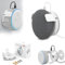 Support mural pour Echo Dot 3e, 4e et 5e générations, gestion des câbles intégrée, accessoires peu encombrants pour haut-parleurs Dot Smart, avec vis (1 pièce)