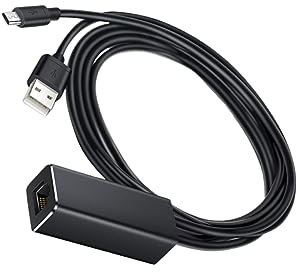 Mikikit 100m Adattatore Ethernet Usb Mbps Per Stick e Stabile Per Streaming Interruzioni