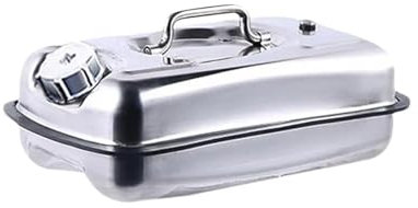 VNSMM Jerrican Essence Bidon Essence Conteneur de Carburant Anti-déversement, réservoir de Transport d'essence pour véhicule, épaissi(3L)