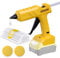 Powtree Pistola per colla a caldo per batteria Dewalt da 20 V, pistola per colla a caldo senza fili, riscaldamento rapido, pistola per colla per fai da te, artigianato e riparazioni rapide (con 30