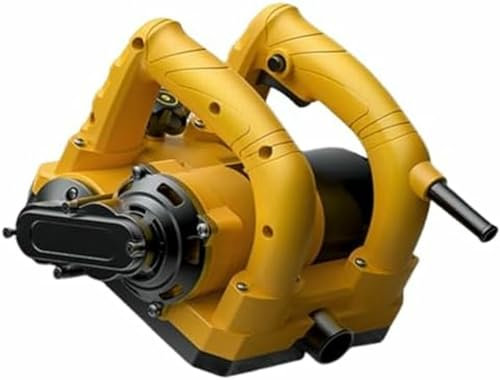 DFYOZX Raboteuse Murale électrique pour Mastic et béton sans poussière, Profondeur réglable 1-4 mm, Puissance 5990W, idéale pour la préparation des Murs intérieurs et extérieurs