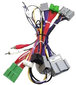 16Pin Auto Stereo Kabelbaum Adapter Android Radio Power Kabel Canbus Box Decoder Kompatibel für Volvo S60 XC60 V60 2008-2013 OD-OLO-01(Only Cable)