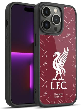 Head Case Designs Officially Licensed Liverpool Football Club Home 2025/26 Kit Gel Armour Case [Military Grade Protection] Compatible With Apple iPhone 14 Pro