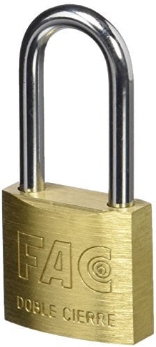 Fac - Candado 30 mm. laton al std blister