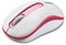 Rapoo M10 Plus kabellose Maus wireless Mouse 2.4 GHz Computermaus 1000 DPI Sensor 12 Monate Batterielaufzeit ergonomisch für PC & Mac - rot