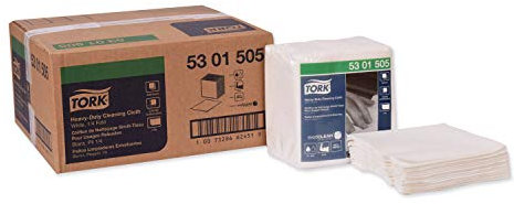 Tork Heavy-Duty Cleaning Cloth ,WIPER,HVY-DTY,CLN CLTH,WH