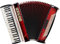 Zupan Juwel IV 120 M Akkordeon (41 Diskanttasten, 120 Bässe, 4-chörig, inkl. Riemen und Koffer) Shadow Red