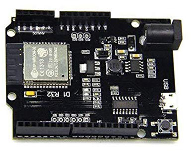 Hailege UNO R3 D1 R32 ESP32 ESP-32 CH340G Placa de desarrollo WiFi Bluetooth 4MB Flash con Micro USB para Arduino