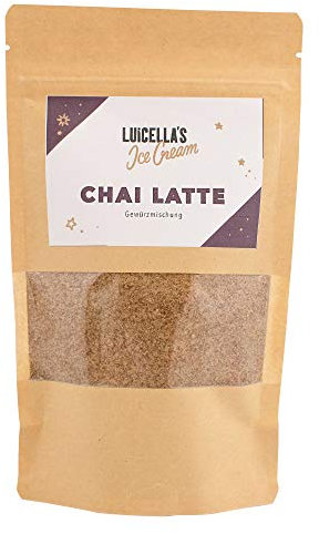 Chai Latte Pulver aus den Luicella's Eiscafés | 100% natürlich | 25 leckere Tassen | Einrühren und genießen