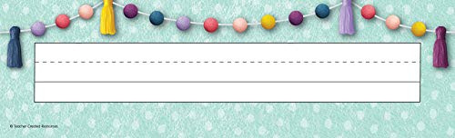 Teacher Created Resources Oh Happy Day Flat Name Plates (TCR9058)