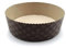 Erre4m Brown Panettone Moulds, Set of 10, 500g, Classic Style, Paper, Oven-Safe