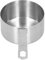 Stainless Steel Measuring Cup Square Handle Measuring Spoon with Scale Multifunctional Measuring Cup High-End Durable Portable Kitchen Measuring Tool(1 Cup)