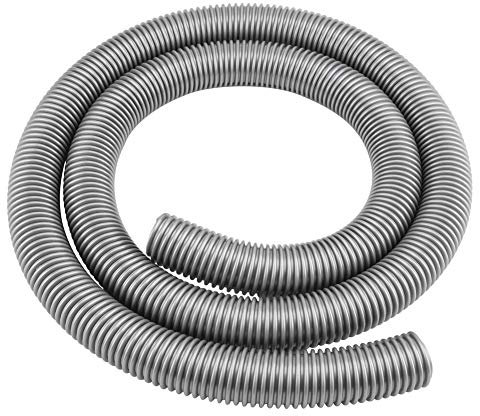 Atyhao 2m Vacuum Cleaner Hose, Black, 32mm Inner x 39mm Outer Diameter, EVA Material, Replacement Hose, 1 Pack