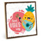 TypeStoff Holzschild mit Spruch – good vibes only – im Vintage-Look mit Zitat als Geschenk und Dekoration zum Thema Hygge - HS-01066