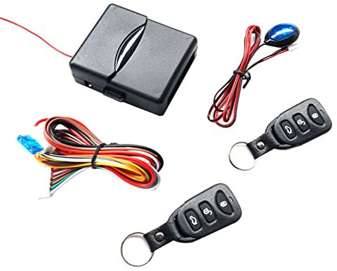 WANGCL Zentrales Auto-Fernbedienungs-Kit, 12 V, Universal-Diebstahlsicherung, schlüsselloser Zugang, Fernbedienung, Zentralverriegelung für Autos, LKW, SUV