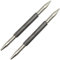WHLLING 2-teiliges Doppelkopf-Kombi-Nagel-Set, doppelseitig, 3/32 Zoll & 1/8 Zoll Federnagel, 3500 PSI Schlagkraft, Hammerloses Nagel-Set, Stanz-Nagelzieher