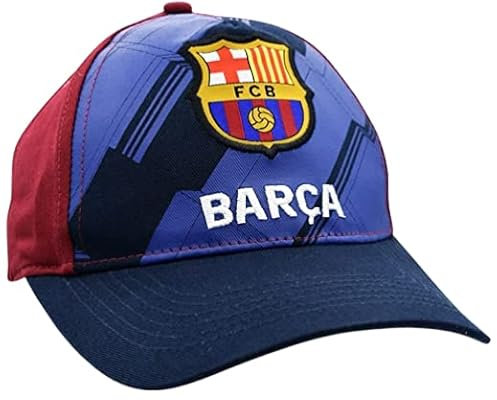 R ROGER'S FC Barcelona Blaugrana Mosaik Cap, blau, Einheitsgröße