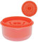 Egg Separator, 13 * 7cm/5.1 * 2.8in Egg Yolk Egg White Separator with Storage Bowl Egg Extractor Kitchen Baking Tools Egg Yolky Egg White Yolk Divider Sifting Filter Egg White, Red