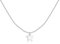 MARLION JEWELS Kette für damen gebildet durch einen Stern. Halskette aus vergoldetem/versilbertem Chirurgenstahl ideal als Geschenk. Schmuck Damen (Versilberung)
