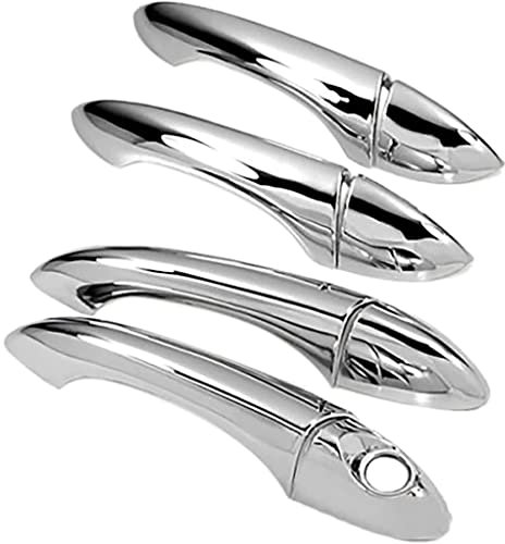 COOLDI Exterior Car Door Handle Cover,for BMW X5 E53 2000-2006 ABS Chrome Door Handle Cover Car Exterior Door Protection Trim Sticker Shell Accessories