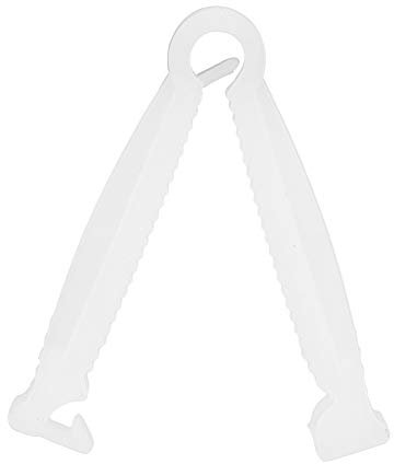 JTLB Abrazadera Umbilical Abrazaderas Umbilicales Cachorros 19 × 13 × 5 Paquete de 100 PCS Abrazaderas Umbilicales Desechables Clip Kit de Parto de Animales Pequeños para Recién Nacidos