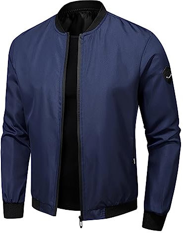 rtdgcv Männer Fleecejacke mit durchgehendem Frontreißverschluss Männer Casual Herbst Und Winter Mantel Jacke Langarm Taschen Mantel Top Jacke Zipper Print Mantel Mit Taschen Herren Jacken