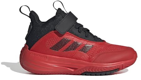 adidas OWNTHEGAME 3.0 Shoes Basketball-Schuhe, core Black/RED/RED, 37 1/3 EU