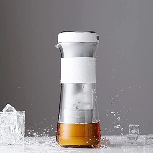CUNTO Macchina per il caffè Macchina per il caffè Cold Brew Caffettiera a goccia d'acqua Strumenti per filtri in vetro riutilizzabili Macchina per caffè espresso
